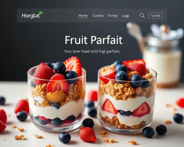 Alveira Delight — Fruit Parfait Website